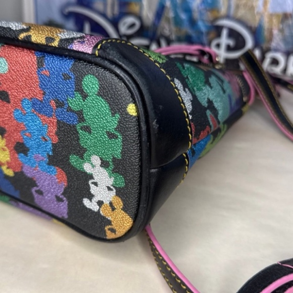 Disney Parks Dooney & Bourke Wonder Mickey Crossbody Bag Purse 10th Anniversary - Picture 11 of 11